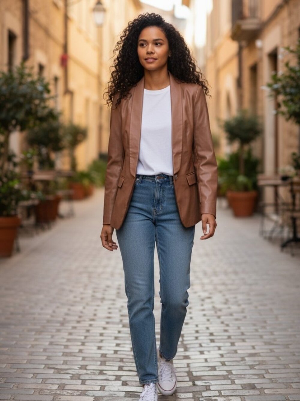 WILDFANG VEGAN LEATHER JACKET